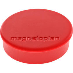 MAGNETOPLAN Aimant Discofix Hobby 24mm 1664506 rouge, env. 0.3 kg 10 pcs.