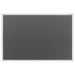 MAGNETOPLAN Design-Pinnboard SP 1415001 Feutre, gris 1500x1000mm