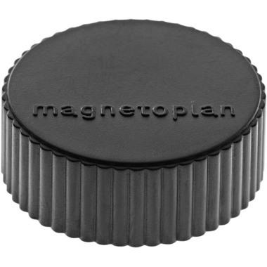 MAGNETOPLAN Haltemagnete Magnum 16600412 schwarz, Blister 4 Stk.