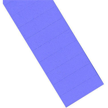 MAGNETOPLAN Ferrocard Etiketten 50x15mm 1286203 blau 115 Stück