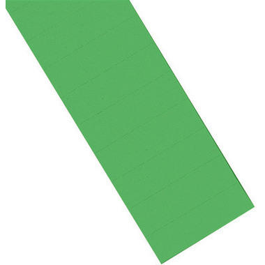 MAGNETOPLAN Ferrocard Etichette 50x10mm 1284205 verde 205 pezzi