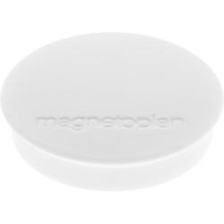 MAGNETOPLAN Aimant Discofix Standard 30mm 1664200 blanc, env. 0.7 kg 10 pcs.