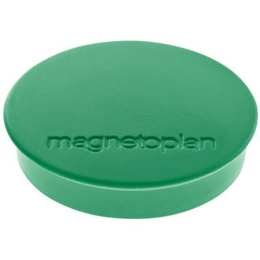 MAGNETOPLAN Magnet Discofix Standard 30mm 1664205 grün, ca. 0.7 kg 10 Stk.