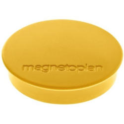 MAGNETOPLAN Aimant Discofix Standard 30mm 1664202 jaune 10 pcs.