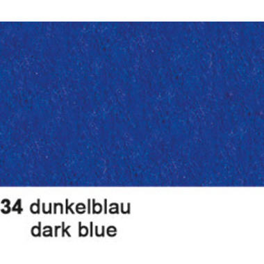 URSUS Feltro bricolage 20x30cm 4170034 blu scuro, 150g 10 fogli