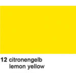 Die Post | La Poste | La Posta URSUS Carta seta 50x70cm 4652212 giallo limone 25 fogli