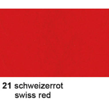 URSUS Feutre bricolage 20x30cm 4170021 rouge, 150g 10 flls.