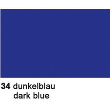 URSUS Papier de soie 50x70cm 4652234 bleu foncé 25 feuilles