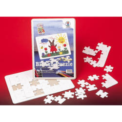 URSUS Puzzle in bianco 29x37cm 8260000 bianco 72 pezzi