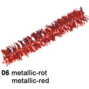 URSUS Pfeifenputzer 9mmx50cm 6530006 metallic-rot 10 Stück