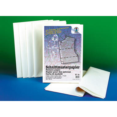 URSUS Papier silhouette 100x150cm 2761000 40g, transparent 5 feuilles