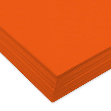 URSUS Carta per disegno a colori A4 2174641 130g, arancione 100 fogli