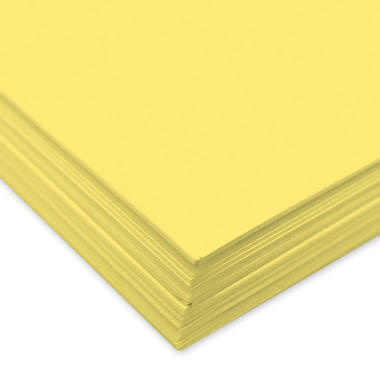 URSUS Carta per disegno a colori A4 2174617 130g, giallo 100 fogli