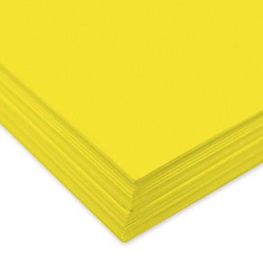 URSUS Carta per disegno a colori A4 2174612 130g, giallo 100 fogli