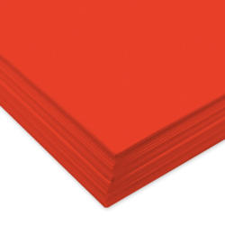 URSUS Carta per disegno a colori A4 2174623 130g, rosso 100 fogli
