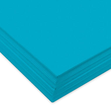 URSUS Papier à dessin couleur A3 2174035 130g, bleu calif. 100 feuilles