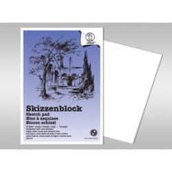 URSUS Skizzenpapier A3 8824000 120g, weiss 50 Blatt