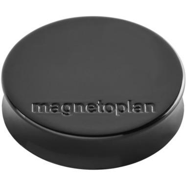 MAGNETOPLAN Aimant Ergo Medium 10 pcs. 1664012 noir 30mm