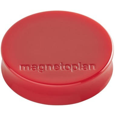 MAGNETOPLAN Magnet Ergo Medium 10 Stk. 1664006 rot 30mm