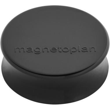 MAGNETOPLAN Aimant Ergo Large 10 pcs. 1665012 noir 34mm