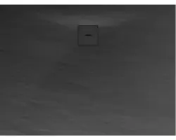 Extraflache Rechteck-Duschwanne Schulte Plan ExpressPlus EP216910 57 100x90x4 cm anthrazit strukturiert