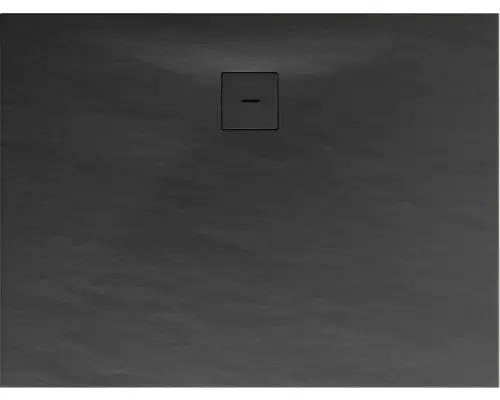 Extraflache Rechteck-Duschwanne Schulte Plan ExpressPlus EP216910 57 100x90x4 cm anthrazit strukturiert