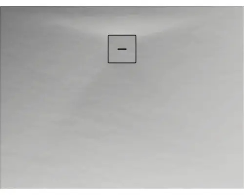 Extraflache Rechteck-Duschwanne Schulte Plan ExpressPlus EP216910 117 100x90x4 cm grau strukturiert