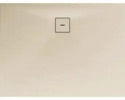 Extraflache Rechteck-Duschwanne Schulte Plan ExpressPlus EP216910 172 100x90x4 cm sand strukturiert