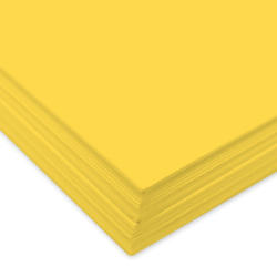 URSUS Carta per disegno a colori A4 2174613 130g, giallo 100 fogli