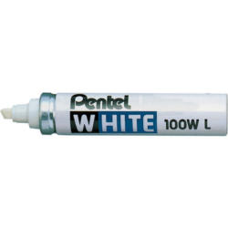 PENTEL Permanent Marker 6,5mm X100WL bianco