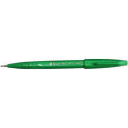 PENTEL Brush Sign Pen SES15C-D verde