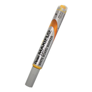 PENTEL Whiteboard Marker MAXIFLO 4mm MWL5S-G giallo