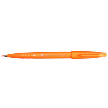 PENTEL Brush Sign Pen SES15C-F orange