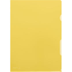KOLMA Dossier VISA lisse A4 59.646.11 giallo, Copyresist. 10 pezzi