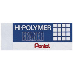 PENTEL Gomma cance. Hi-Polymer ZEH10ST bianco 65x24,5x12,5mm