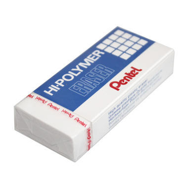 PENTEL Gomma cance. Hi-Polymer ZEH-20 bianco 73x33x13,5mm