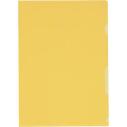 KOLMA Sichtmappen A4 59.444.11 gelb, soft 100 Stück