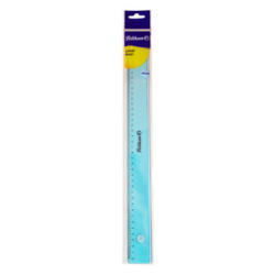 PELIKAN Règle 40cm 7190000 Transparent-bleu Blister