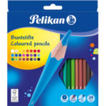 Die Post | La Poste | La Posta PELIKAN Crayons de couleur hexagonal 724013 24 couleurs