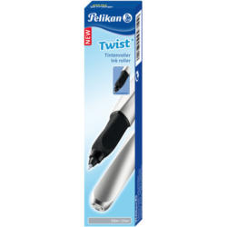 PELIKAN Tintenroller Twist R457 947432 silber