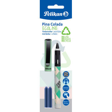PELIKAN Tintenroller Pina Colada 0.7mm 7191786 Ecoline, Jungle