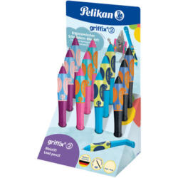 PELIKAN Display Crayon Griffix 605496 4 Farben 12 Stk.
