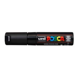 UNI-BALL Posca Marker 8mm PC-8K BLACK noir