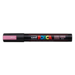 UNI-BALL Posca Marker 1,8-2,5mm PC5MMET.PINK MET, rosa