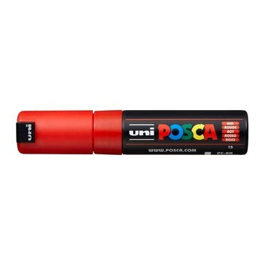 UNI-BALL Posca Marker 8mm PC-8K RED rouge
