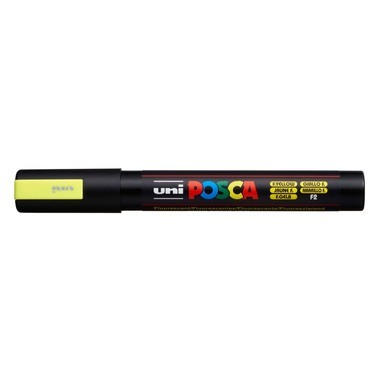 UNI-BALL Posca Marker 1,8-2,5mm PC5M F.YELLO fluo gelb, Rundspitze