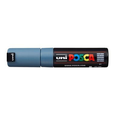 UNI-BALL Posca Marker 8mm PC8KSLATEGRE gris