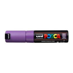UNI-BALL Posca Marker 8mm PC-8K VIOLET violett, Keilspitze