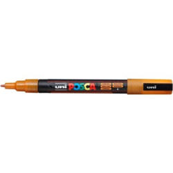 UNI-BALL Posca Marker 0.9-1.3mm PC3-ML ORANG arancione glitter