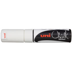 UNI-BALL Chalk Marker 8mm PWE-8K WHITE bianco